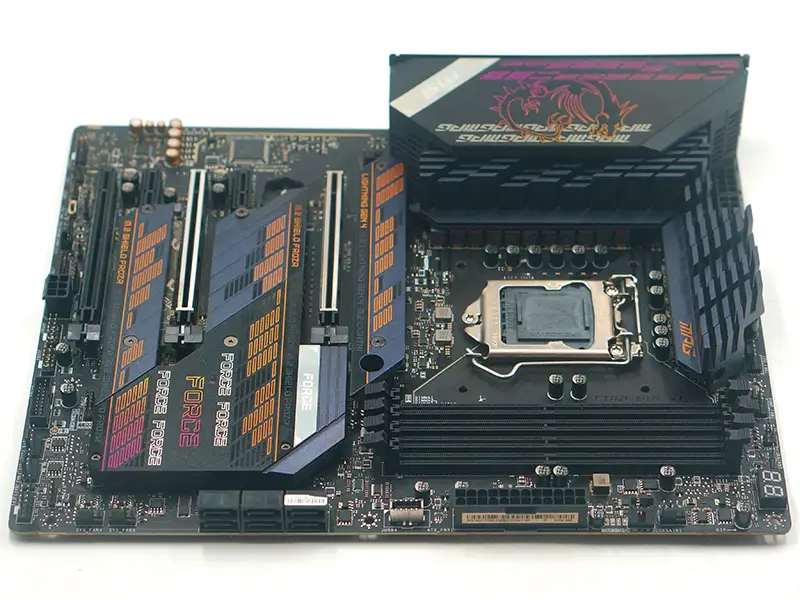 MSI MEG Z590 GAMING FORCE Základní deska LGA 1200 DDR4 128GB 10./11. generace CPU PCI-E 4.0 Overlocking
